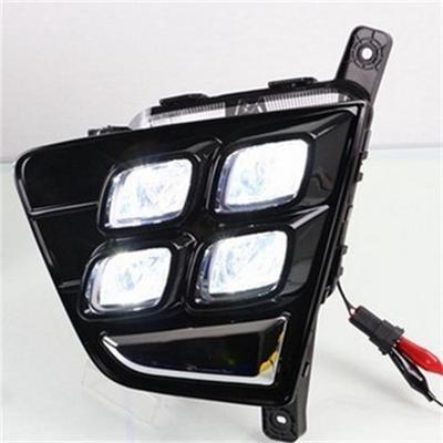 适用于141516年款现代IX25四眼日行灯IX25LED前雾灯