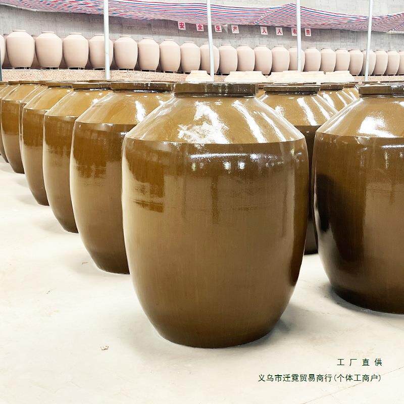 厂家直销土陶酒坛子带盖密封酒罐窖藏酿酒老式储酒大酒缸家用酒壶