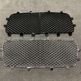 适用09-18款宾利飞驰Flying Spur前杠中网格删 左右中网黑色 电镀