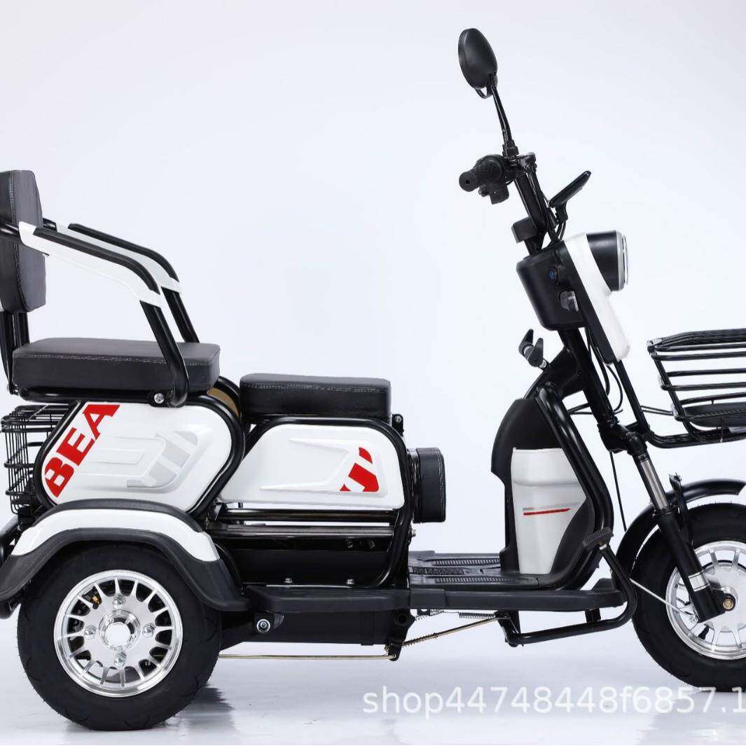 新款标炫酷电女动三轮车休闲电RXS瓶车孩子士客国货两用老年人步