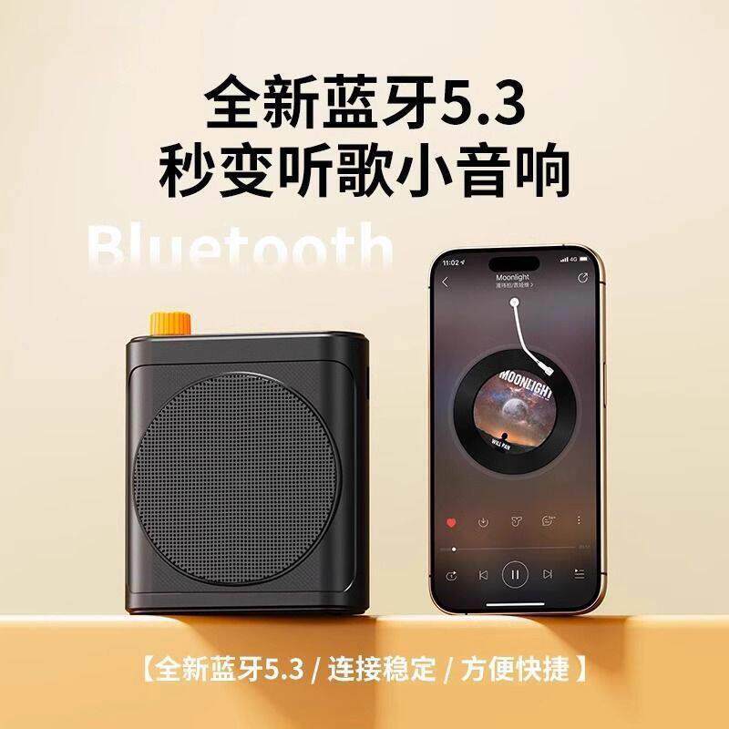 麦无游线领夹式小蜜蜂扩音器师教上课讲克M29风大音量摆摊导喇叭