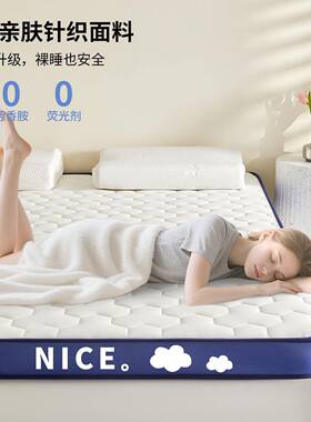 乳记忆棉床垫盖遮物软垫家专用胶卧室榻榻米租房用床76481垫子180