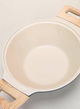 法式汤奶锅VUX家用粘煎煮一体不锅炖锅锅蒸锅麦饭石电通磁炉用