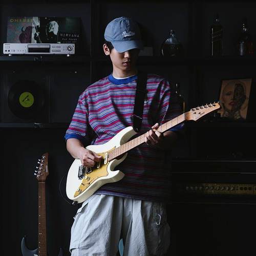 Donner唐农电吉他DST550专业级小双摇入门初学者学生摇滚系列