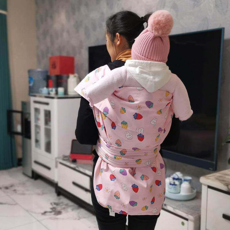 四季薄款四川老式棉布双层纯棉背巾后背前抱宝宝传统背带婴儿背布