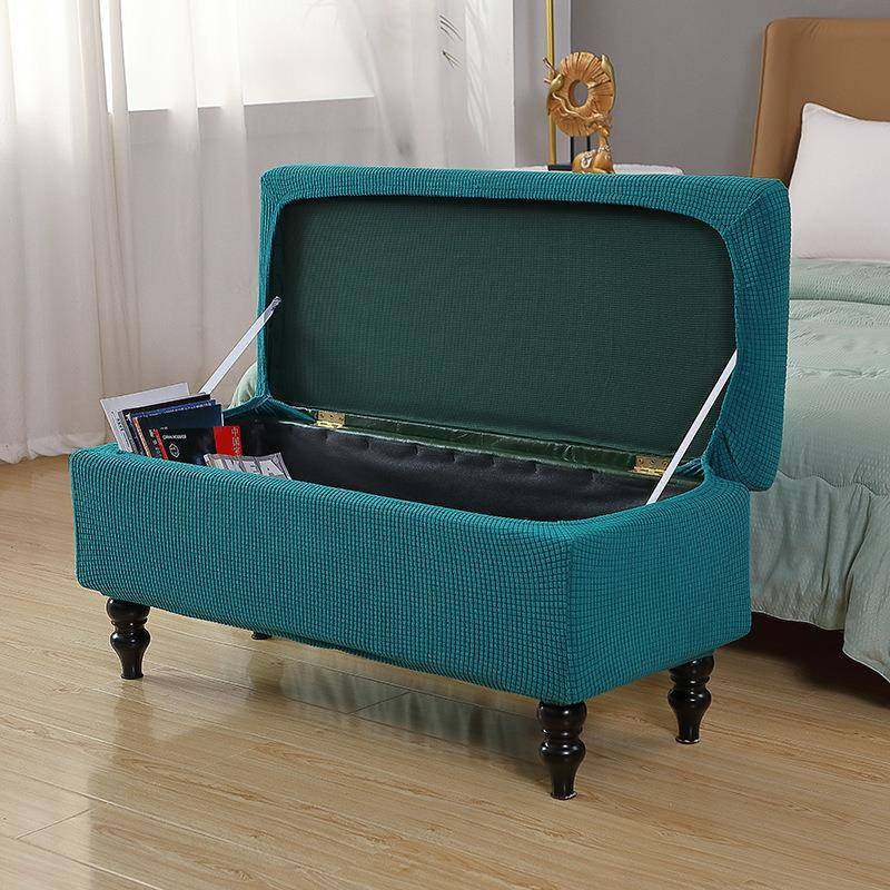 A6L新款弹力储物箱凳套翻盖脚踏套沙发凳套子防尘罩分体成条凳套,节庆用品/礼品,新娘配件,淘宝优惠券,粉丝福利购,淘宝优惠卷