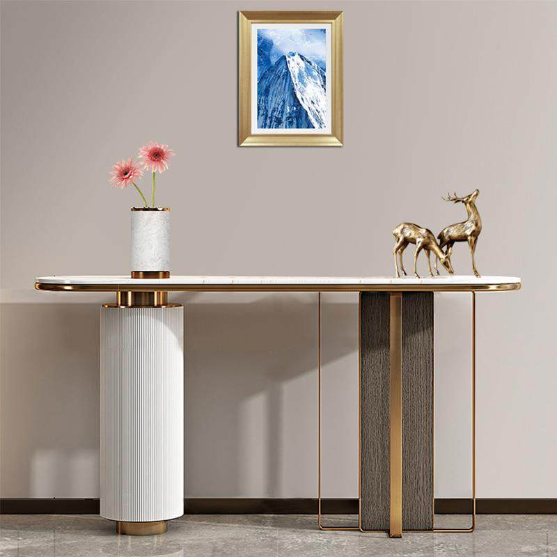 意式不锈钢设计轻奢大理石玄关台入户新中式靠墙条案边桌风收纳,节庆用品/礼品,新娘配件,淘宝优惠券,粉丝福利购,淘宝优惠卷