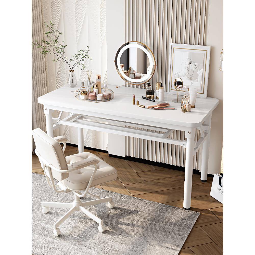 家用电脑折叠桌子长条桌简易餐桌摆摊桌学生学习书桌长方形培训桌