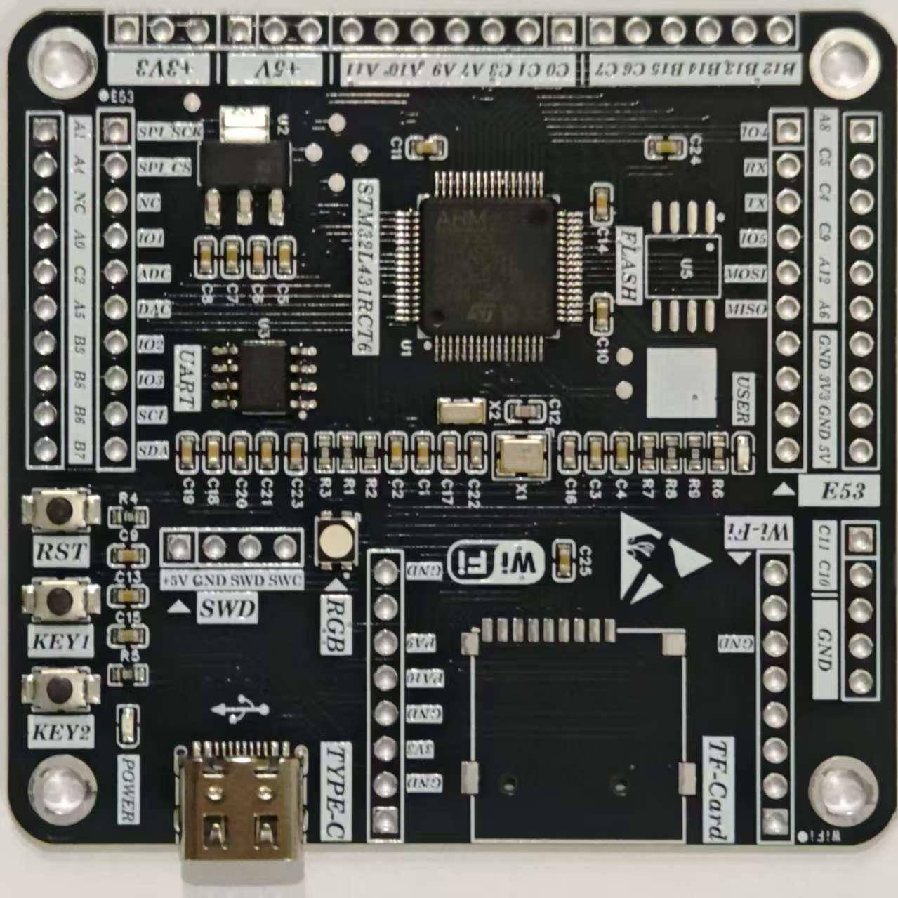 蛋黄派开发板，嵌入式开发板（STM32L431RCT6芯片平台）