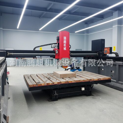 HQH600红外线全自动中切机数控切边机石材高价值石材加工机