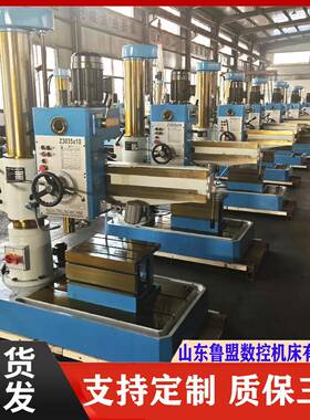 鲁盟供应Z3025x9摇臂钻床小型摇臂钻床3035x10双速电机立式结构