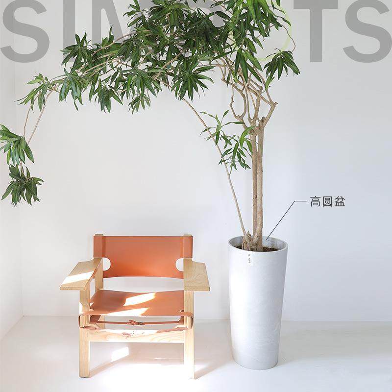 SIMPOTS树脂黑胶花盆轻奢高级感绿植花盆北欧室内环保轻便耐用,农用物资,其他肥料,淘宝优惠券,粉丝福利购,淘宝优惠卷