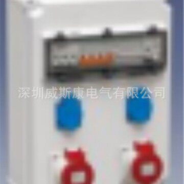 塑料防水配电箱400*300*160MM盒子1只12位窗罩1只16A3PIP44直座