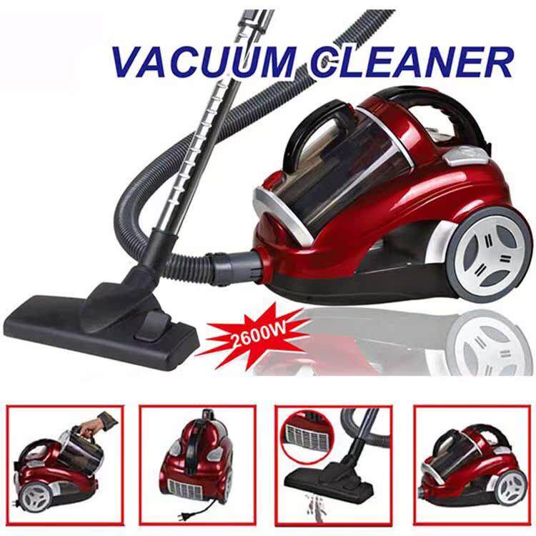 金科英文版JK-2010家用卧式吸尘器(钢管)2600W大功率家用吸尘器