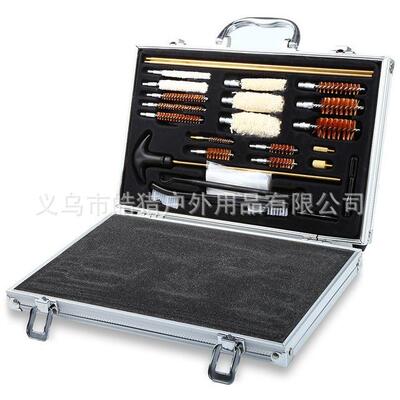 铝箱铜杆套装清洁工具清洁器枪刷钢丝刷棉刷125pcs