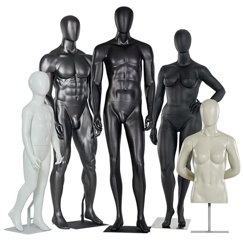 模特架全身女装假人男服装衣架大码人体模特道具展示架mannequin