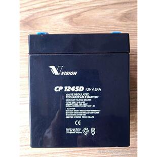 VISION包邮威神蓄电池12V4.H威神CP1245D直销