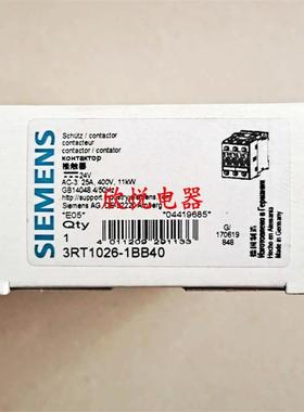 接触器3RT1026-1B..01B..43RT1024/1023/1025-1BB401BB44现货