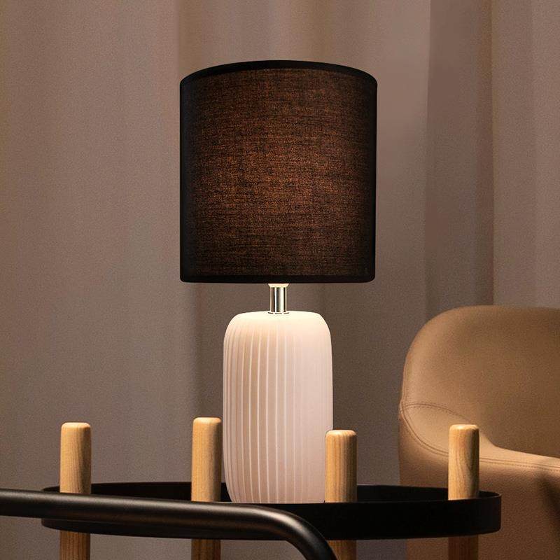 陶瓷工艺品布罩台灯创意小夜灯饰家用吧台装饰氛围卧室台灯,农用物资,其他肥料,淘宝优惠券,粉丝福利购,淘宝优惠卷