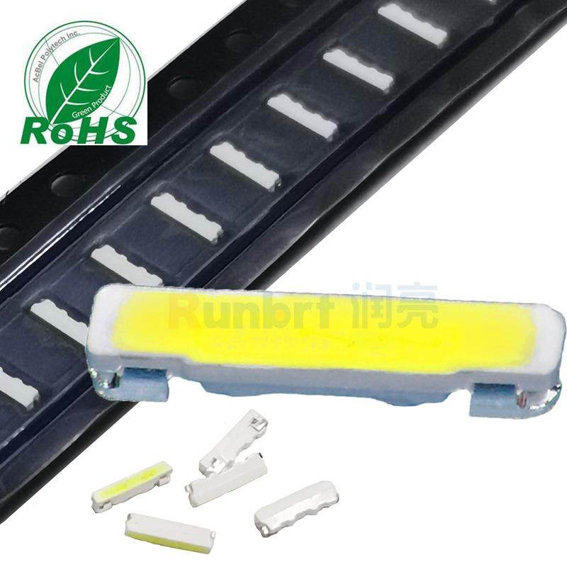 侧发光020红色黄光蓝灯翠绿色侧面高亮背光LED白光RGB共阳侧贴smt