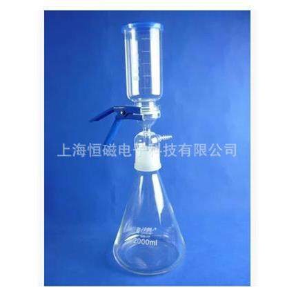 全玻璃微孔滤膜过滤器/砂芯过滤装置2000ml