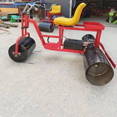 汽油大棚大蒜压实机农田小麦蔬菜压地机草坪地压平镇土机
