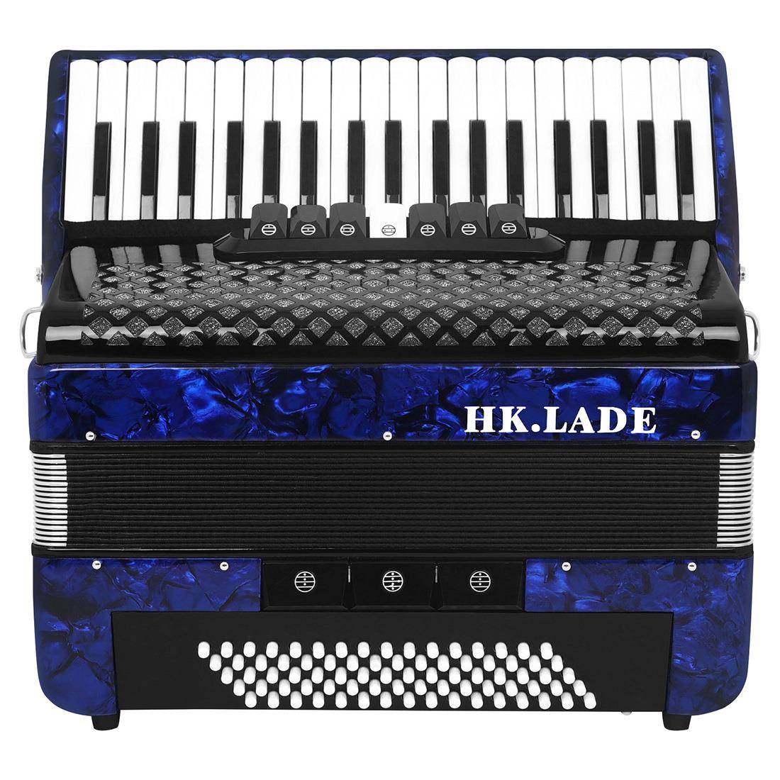 HK·LADE37键80贝斯7键盘变音专业手风琴成人儿童专业演奏初学
