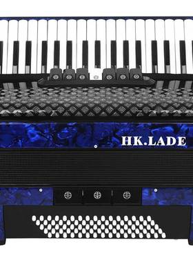 HK·LADE37键80贝斯7键盘变音专业手风琴成人儿童专业演奏初学