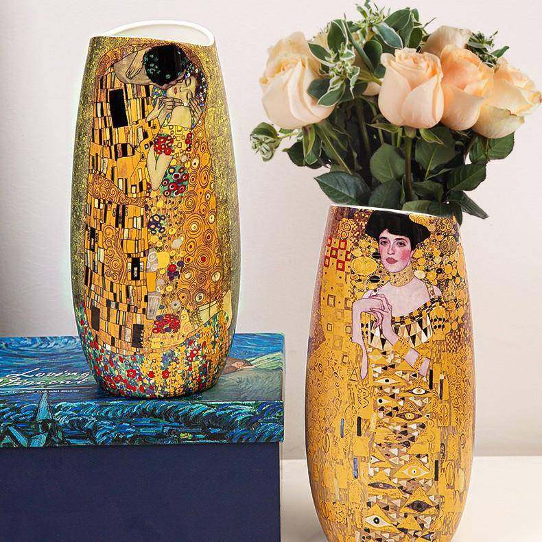 克林姆特-吻欧式陶瓷花瓶客厅摆件电视柜北欧家居装饰品养鲜花插,机械设备,其他机械设备,淘宝优惠券,粉丝福利购,淘宝优惠卷