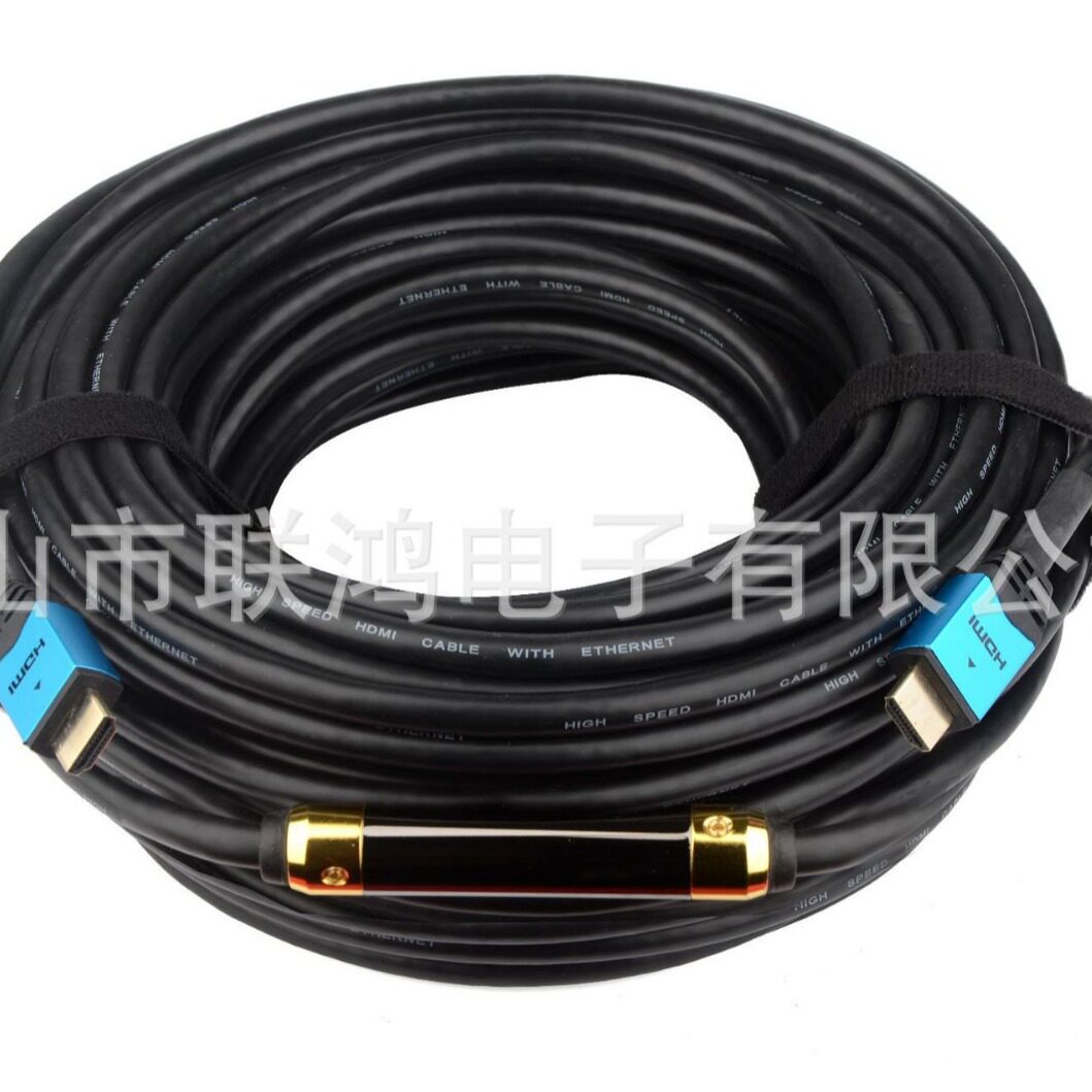 工程HDMI延长线加信号增强器适用于监控拼接屏设备支持4K2K