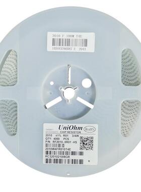 厚生20100.01R精度±1%贴片电阻4K装价格正确可直接拍