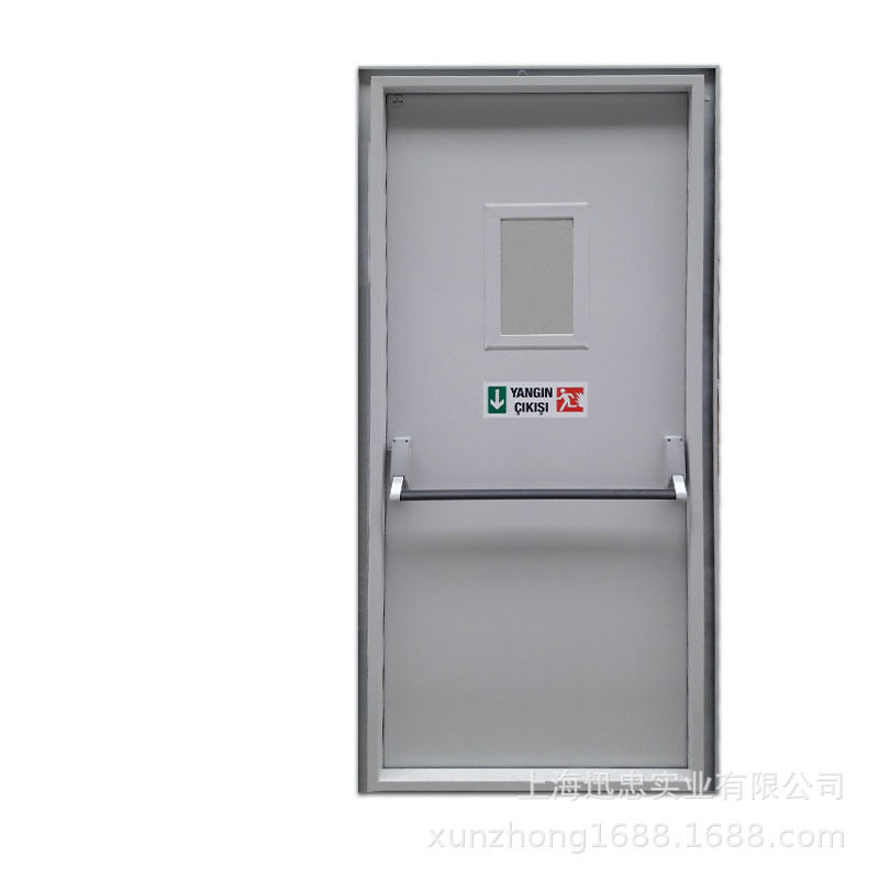 上海防火门厂家直销UL钢质门/钢质防火门甲乙丙级双开玻璃防火门