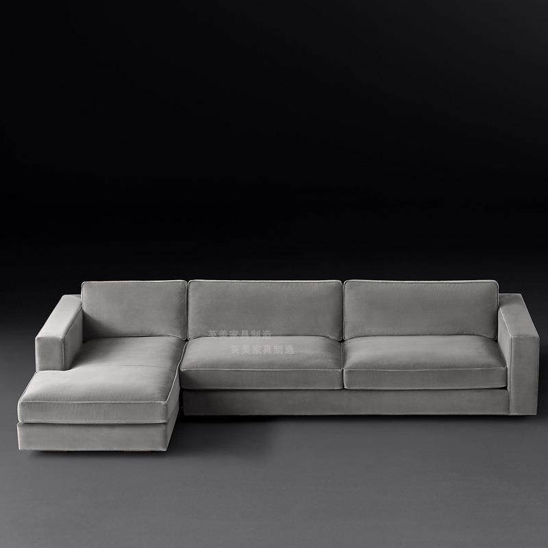 美式布艺可拆洗三人沙发北欧简约现代客厅转角云朵沙发组合RH亚麻,农用物资,其他肥料,淘宝优惠券,粉丝福利购,淘宝优惠卷