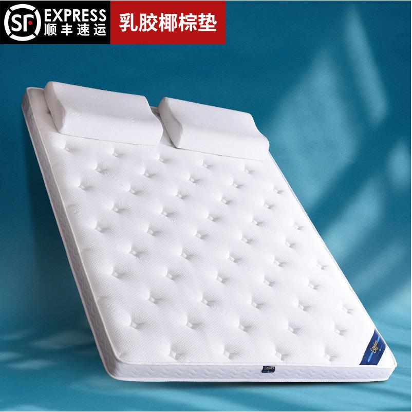 顺丰包邮3E椰棕床垫家用榻榻米硬棕垫可拆卸折叠乳胶海绵垫子