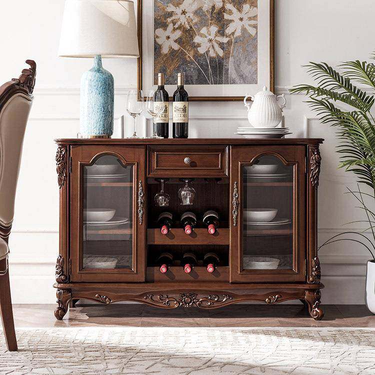 全实木餐边柜欧式餐厅厨房柜客厅酒柜储物柜墙边柜美式地柜茶水柜,农用物资,其他肥料,淘宝优惠券,粉丝福利购,淘宝优惠卷