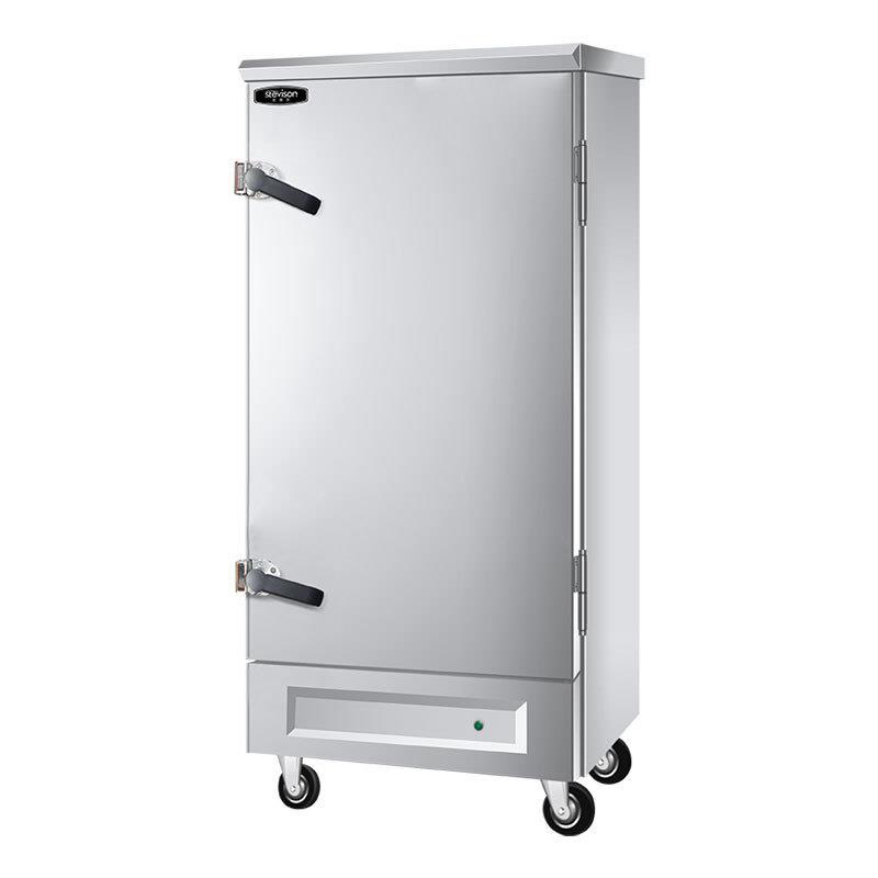 史蒂芬蒸饭柜商用包蒸箱电热蒸饭车单门12盘可供250-300人380V