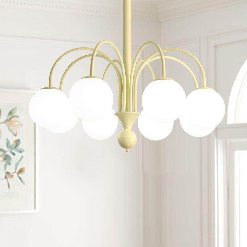 法式灯奶油南瓜客厅灯简约现代大气吊灯中古卧室灯餐厅田园意式灯,鲜花速递/花卉仿真/绿植园艺,割草机/草坪机,淘宝优惠券,粉丝福利购,淘宝优惠卷