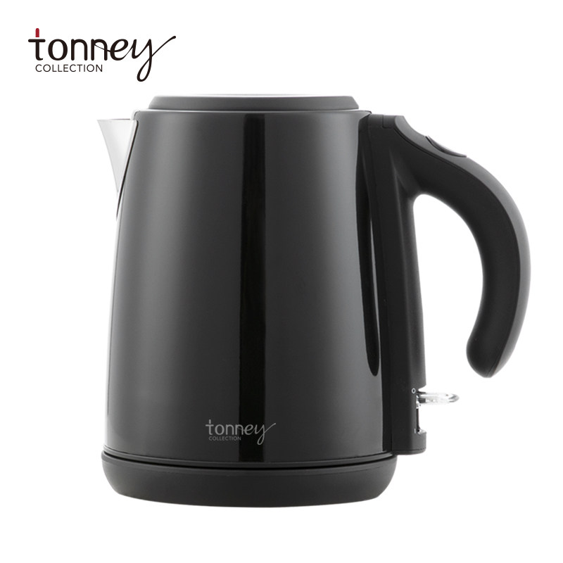 TONNEY学生宿舍电热水壶单身情侣不锈钢水壶STRIX温控器自动断电
