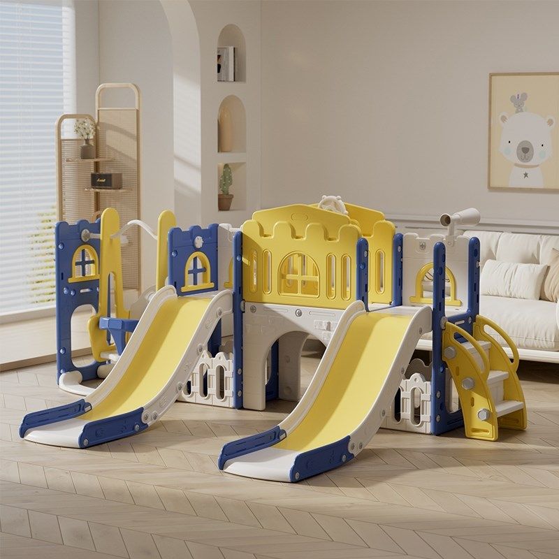 小神童滑滑梯儿童室内小型城堡游乐园玩具家用婴儿攀爬秋千架滑梯,玩具/童车/益智/积木/模型,滑梯,淘宝优惠券,粉丝福利购,淘宝优惠卷