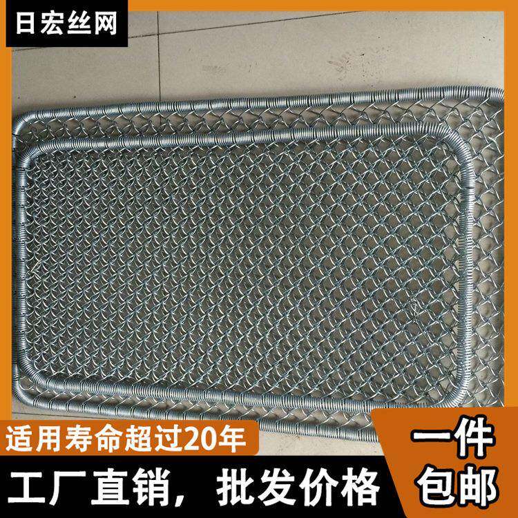 钢丝脚丝垫弹簧垫金属脚踏铁网入户858门口地蹭泥土除锈尘不钢进