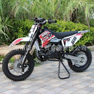 迷你儿童50cc脚启动开禧二冲汽油越野车小型摩托迷你双轮山地车