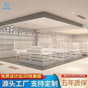 精品店货架整店家居文具专用展示架展厅潮玩店玩具货架中岛柜