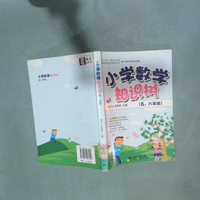 正版二手实拍小学数学知识树  五 六年级 刘开云 李燕燕刘开云9787301197912北京大学出版社图片