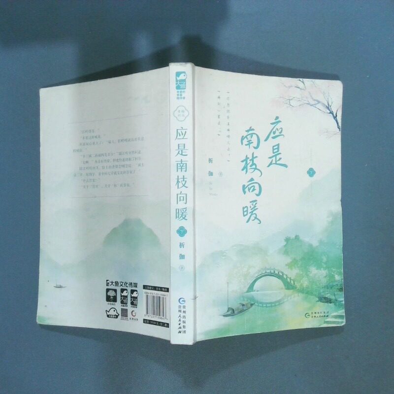 正版二手实拍应是南枝向暖 下析伽9787221159847贵州人民出版社图片