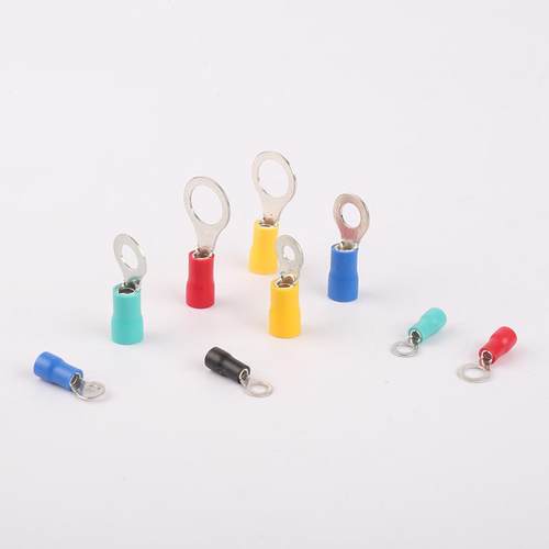 RV3.5-8圆形绝缘端头线鼻子圆端头铜鼻子端子接线端子紫铜国标