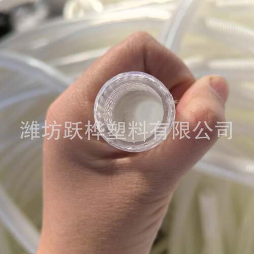 PVC透明纤维增强软管加厚耐磨抗老化内径4.5mm-80mm可订制网纹管