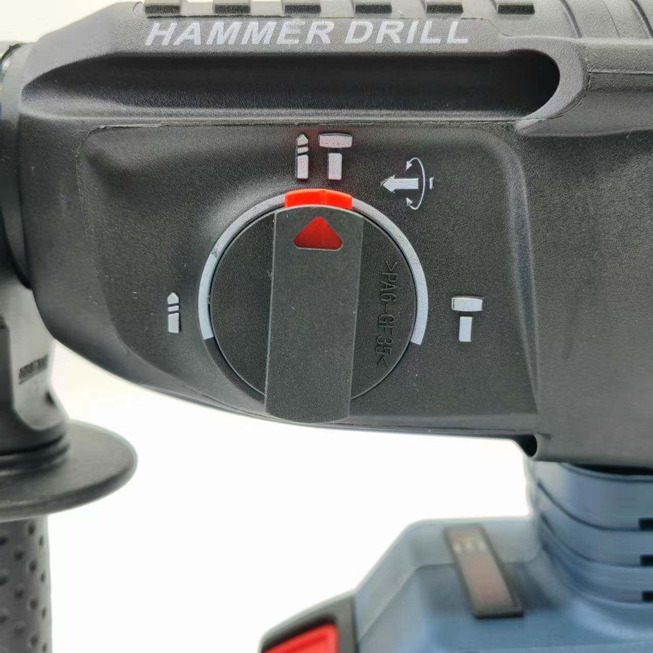 电锤冲击钻裸机ANJ0土电镐充电式锂电电镐混凝墙冲钻电击动工打具