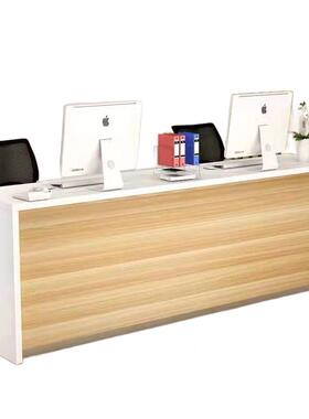 房产中介业办公桌银1前台吧台物台店铺收台旅行社咨询接待电脑物