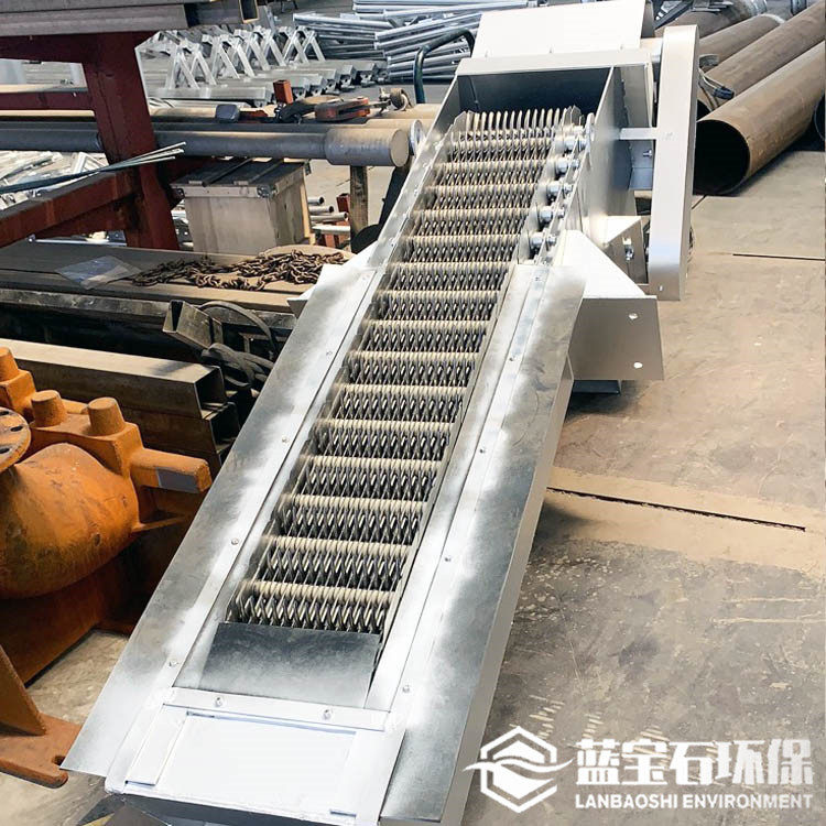 江西机械格栅除污机市政污水厂预处理工艺粗细格栅旋流沉砂池