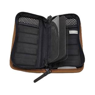 路亚EVA亮片假饵盒马口三本铅头钩收纳包创意假饵硬壳亮片包